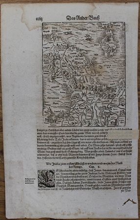 SEBASTIAN MÜNSTER (1489-1552): Italie beschreibung nach aller seiner gelegenheit, in Voelckern, Stetten, Bergen, Waessern, Veraenderungen…