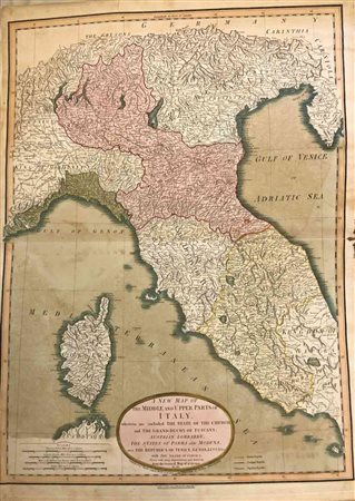 : A New Map of the Middle and Upper Parts of Italy…