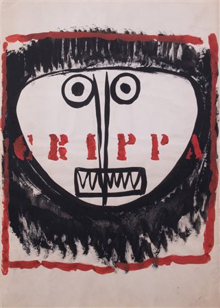 Roberto Crippa, «Crippa», cartella di sette grafiche, 1956