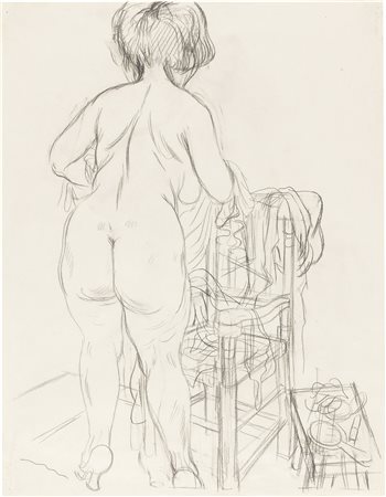 George Grosz, Nudo, (1927)