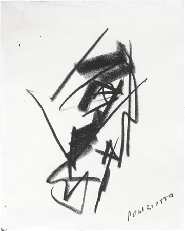 Emilio Vedova, Poliziotto, 1961