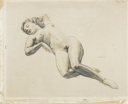 Francesco Messina, Nudo femminile sdraiato