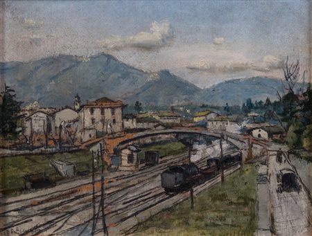 Domenico De Bernardi, Varese, la ferrovia, 1936-37