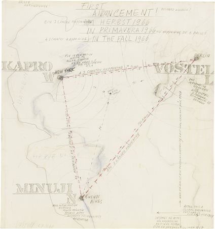 Wolf Vostell, Ein 3 kontinent happening, 1966