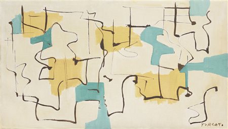 Giulio Turcato, Composizione, 1954-55