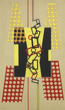 Gianni Bertini, Composizione, 1950