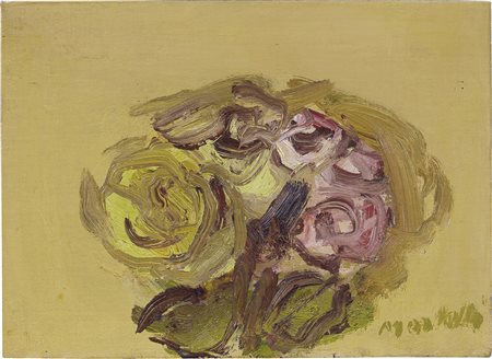 Ennio Morlotti, Rose, 1983