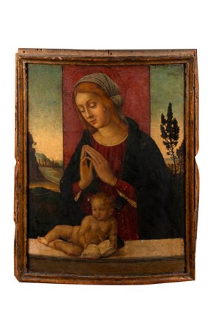 Imitatore di Perugino - Madonna con Bambino