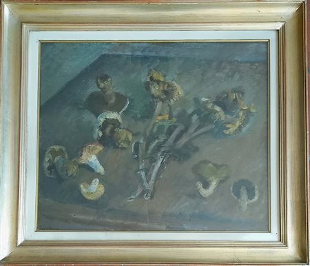 GIACOMO BERTUCCI (1903-1982) - Natura morta - Olio su tavola cm.50x60 firmato...