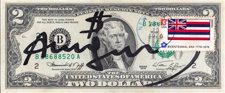 Andy Warhol, Two Dollars