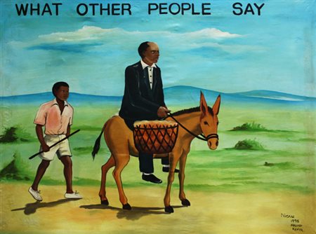 NZAU JOHN Machakos 1970 "What other peopel say”