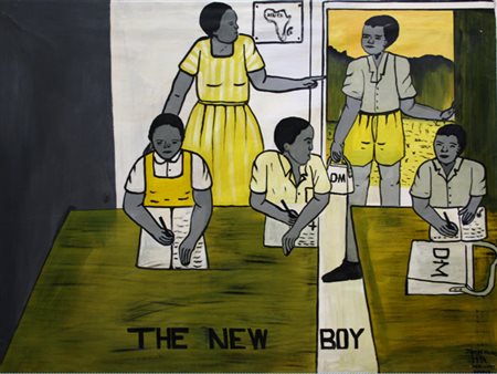 NZAU JOHN Machakos 1970 "The new boy”