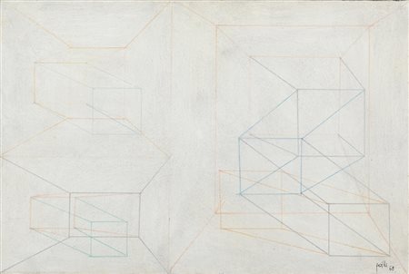 ACHILLE PERILLI    
Le complicazioni geometriche, 1968