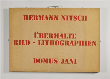 HERMANN NITSCH  
Übermalte Bild - Lithographen, 1991