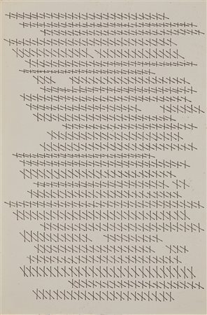 DADAMAINO   L’alfabeto della mente lettera 13, 1979