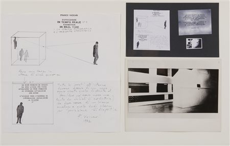 FRANCO VACCARI   
Esposizione in tempo reale n.9: la stanza fotografica o l’ambiente stenopeico, 1972