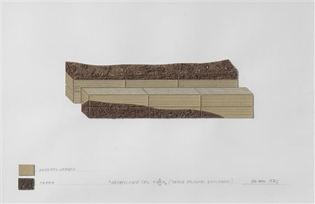 GIUSEPPE UNCINI    
Archeologia del futuro (Serie progetti ecologici), 1972