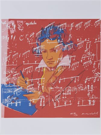 WARHOL ANDY (1928 - 1987) - (ATT.TO).Beethoven.