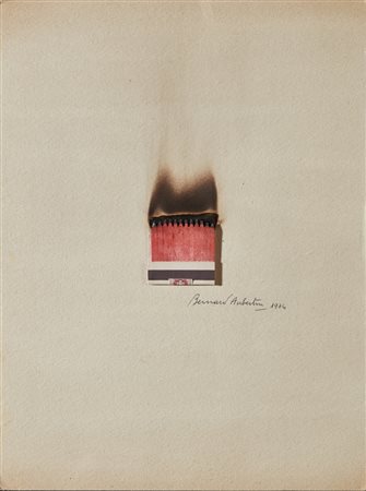 AUBERTIN BERNARD (1934 - 2015) - Dessin de feu.