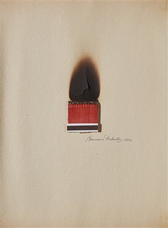 AUBERTIN BERNARD (1934 - 2015) - Dessin de feu.