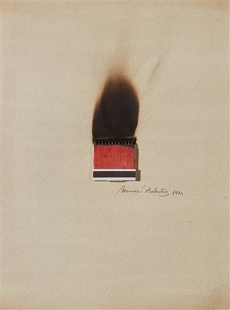 AUBERTIN BERNARD (1934 - 2015) - Dessin de feu.