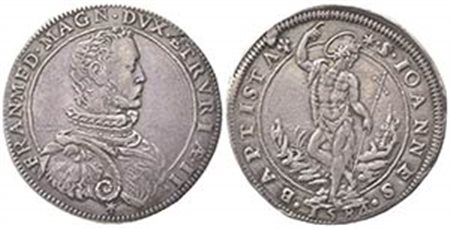 FIRENZE. Francesco I de' Medici (1574-1587). Piastra 1584. Ar (42mm, 32.38g). MIR 181/7. BB