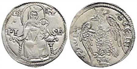 PISA - Repubblica (a nome di Federico I, 1150-1312) - Grosso da 2 soldi - (1269-1270)