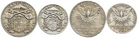 ROMA - Sede Vacante (1939) - 10 e 5 Lire - 1939 - AG Mont. 505 e 506 - FDC