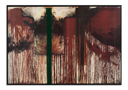 HERMANN NITSCH (1938) - Übermalte bild-lithographien, 1991