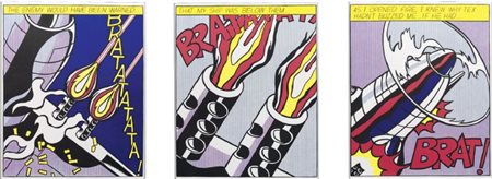 Roy Lichtenstein New York 1923 - 1997 As I opened fire, 1966 Litografia...