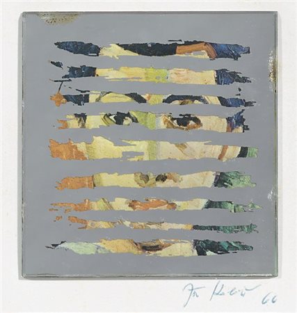 Jiri Kölar Protovin 1914 - Praga 2002 Omaggio a Matisse, 1966 Collage su...