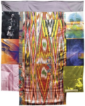 Robert Rauschenberg Port Arthur 1925 - New York 2008 Samarkand Stitches #3,...