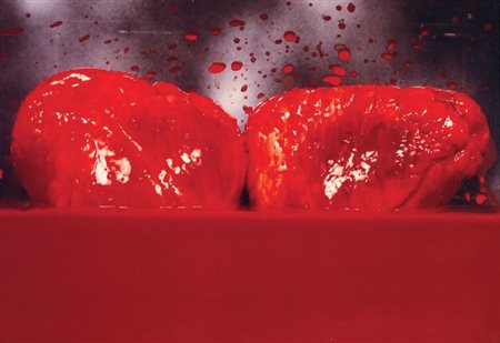 Andres Serrano New York 1950 Two Hearts, 1985 Cibachrome, es. 5/10, cm....