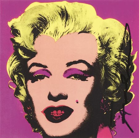 Andy Warhol Pittsburgh 1928 - New York 1987 Marilyn, 1981 Biglietto d'invito,...