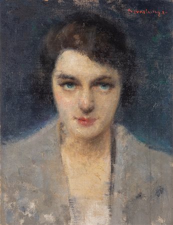 Luigi Serralunga (Torino 1880-1940)  - Occhi blu