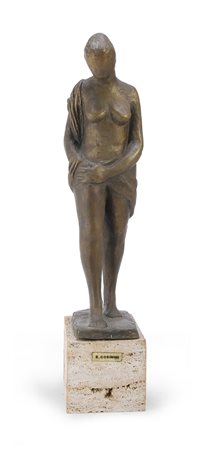 SCULTURA IN BRONZO DONNA F.TA COSIMINI