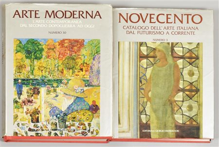 LOTTO DI DUE VOLUMI composto da: -Novecento: catalogo dell'arte italiana dal...