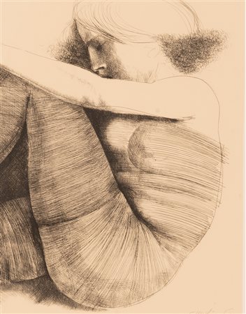 Emilio Greco (Catania, 1913 - Roma, 1995)  Figura femminile