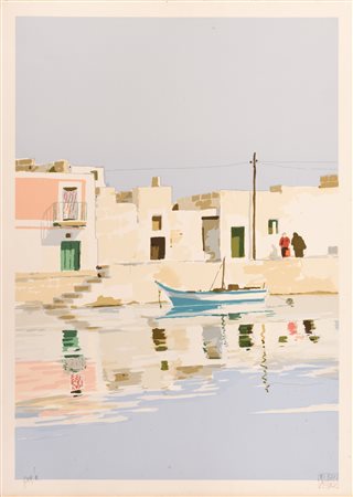 Aldo Riso (Santa Maria di Leuca, 1929 - 2009)  Marina