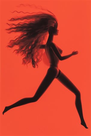 Saverio Lombardo (1971)  - Barbie che corre in rosso, dalla serie "Nulla è vero. Tutto è permesso", 2015