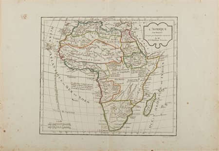  Robert/Lamarche - Carta geografica de L 'Afrique AN III de la Republique Fancaise (1795)
.