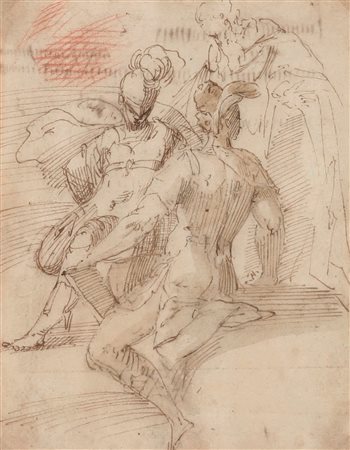 Zanguidi Jacopo, Studio di due soldati e di una figura virile