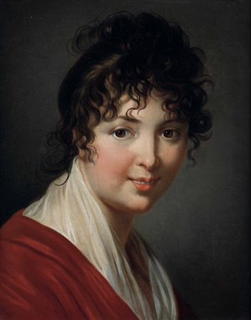 Vigèe Le Brun Elisabeth attribuito a, Ritratto di giovane donna