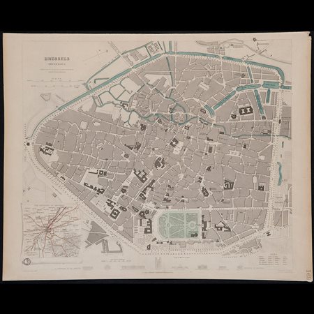 Benjamin Rees Davies (1811 - 1869), 'Brussels', seconda metà del XIX secolo