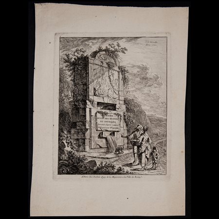 Franz Edmund Weirotter (Innsbruck 1733 – Vienna 1771), 'Deuxieme suite des ruines et paysage dessinés d'aprés nature et Gravés par Weyrotter', Paris: Joullain, 1760