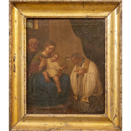 SCUOLA SICILIANA DEL XVIII SECOLO, Olio su tela