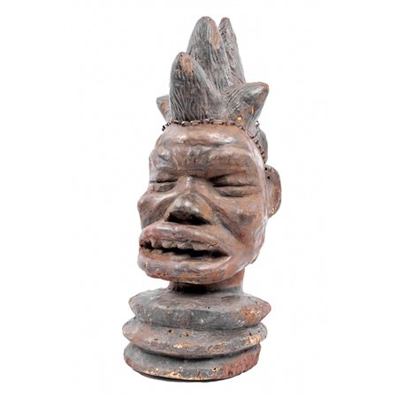 ARTE AFRICANA DEL XIX SECOLO, Scultura/mascherone