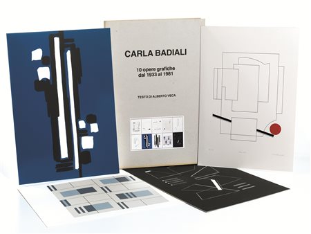 Carla Badiali(Novedrate Como 1907 - 1992)DIECI OPERE GRAFICHE. OPERE DAL 1933...