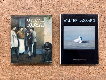 OTTONE ROSAI E WALTER LAZZARO - Lotto unico di 2 cataloghi