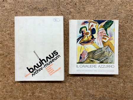 CAVALIERE AZZURRO E BAUHAUS - Lotto unico di 2 cataloghi